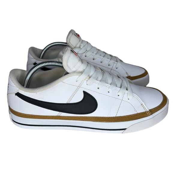 Nike Other - Nike Men's Court Legacy White Leather Sneakers Shoes Size 8.5